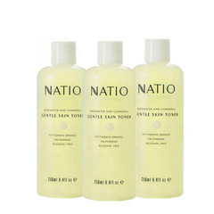 【包邮】Natio 娜迪奥 玫瑰洋甘菊爽肤水 250ml 3件装