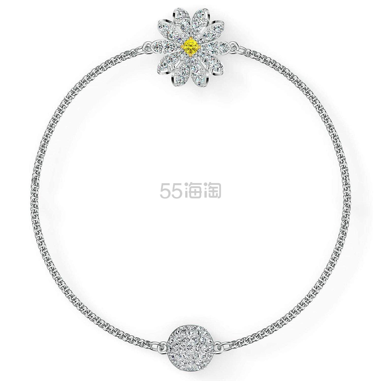 【中亚Prime会员】Swarovski 施华洛世奇 REMIX 女士清新雏菊水晶手链 5520651