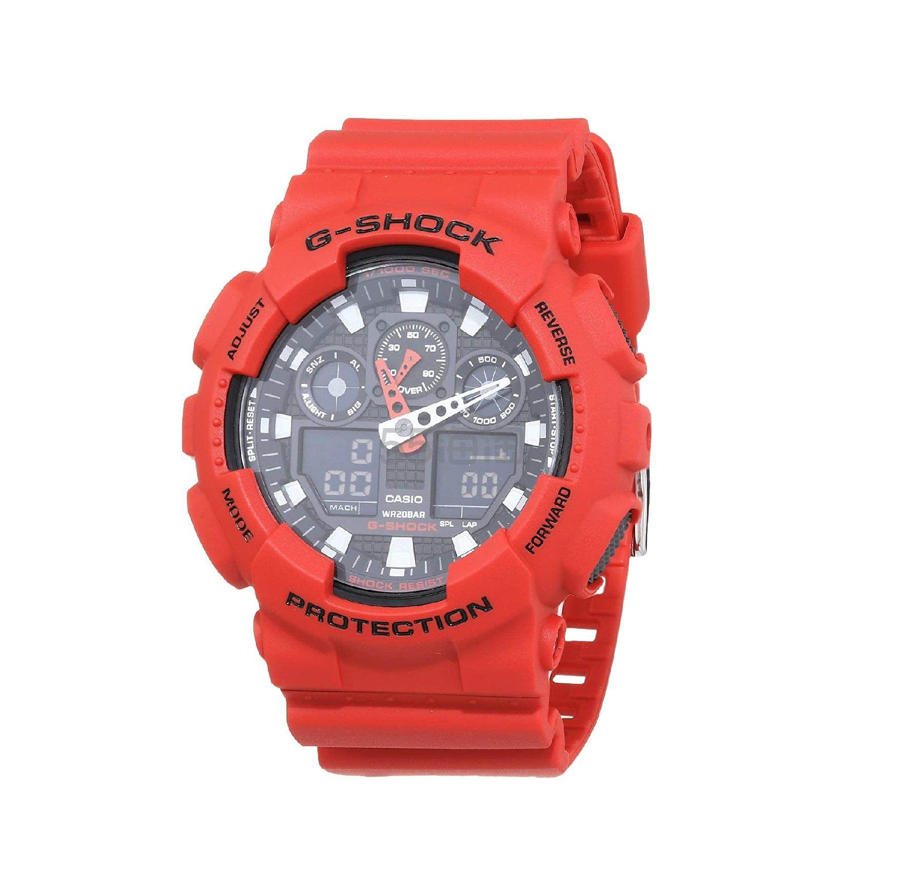 【中亚Prime会员】Casio 卡西欧 G-Shock GA-100B-4AER 男士树脂手表