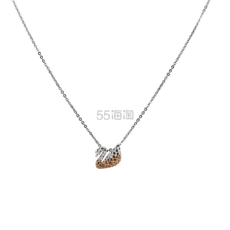 【55专享】Swarovski 施华洛世奇 渐变天鹅水晶吊坠项链