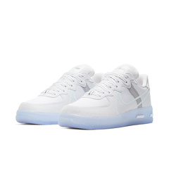 【新品】Nike 耐克 Air Force 1 React QS 男子运动鞋 骨白冰蓝配色