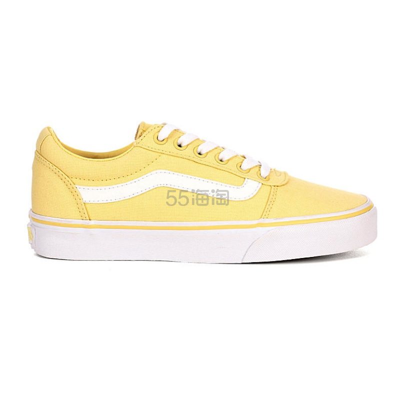 Vans 万斯 黄色女士低帮板鞋