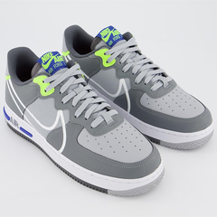Nike 耐克 Air Force 1 React 空军1号 烟灰色运动鞋