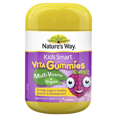 Nature's Way 佳思敏 儿童复合维生素蔬菜营养软糖 60粒