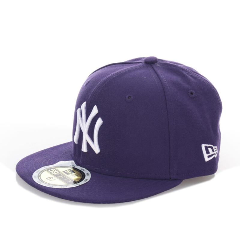 New Era 纽亦华 儿童 59Fifty MLB 纽约洋基队 logo 平檐棒球帽