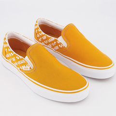 Vans 万斯 Classic Slip On 橙黄色低帮鞋
