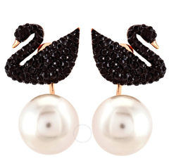 【55专享】Swarovski 施华洛世奇 经典黑天鹅珍珠耳环