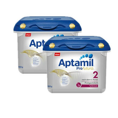 限量补货！【包邮*】Aptamil Profutura 爱他*金版婴儿配方奶粉 2段 6月+ 800g*2盒