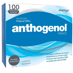 【参加满减】Anthogenol 高浓度花青素葡萄籽精华胶囊 100粒