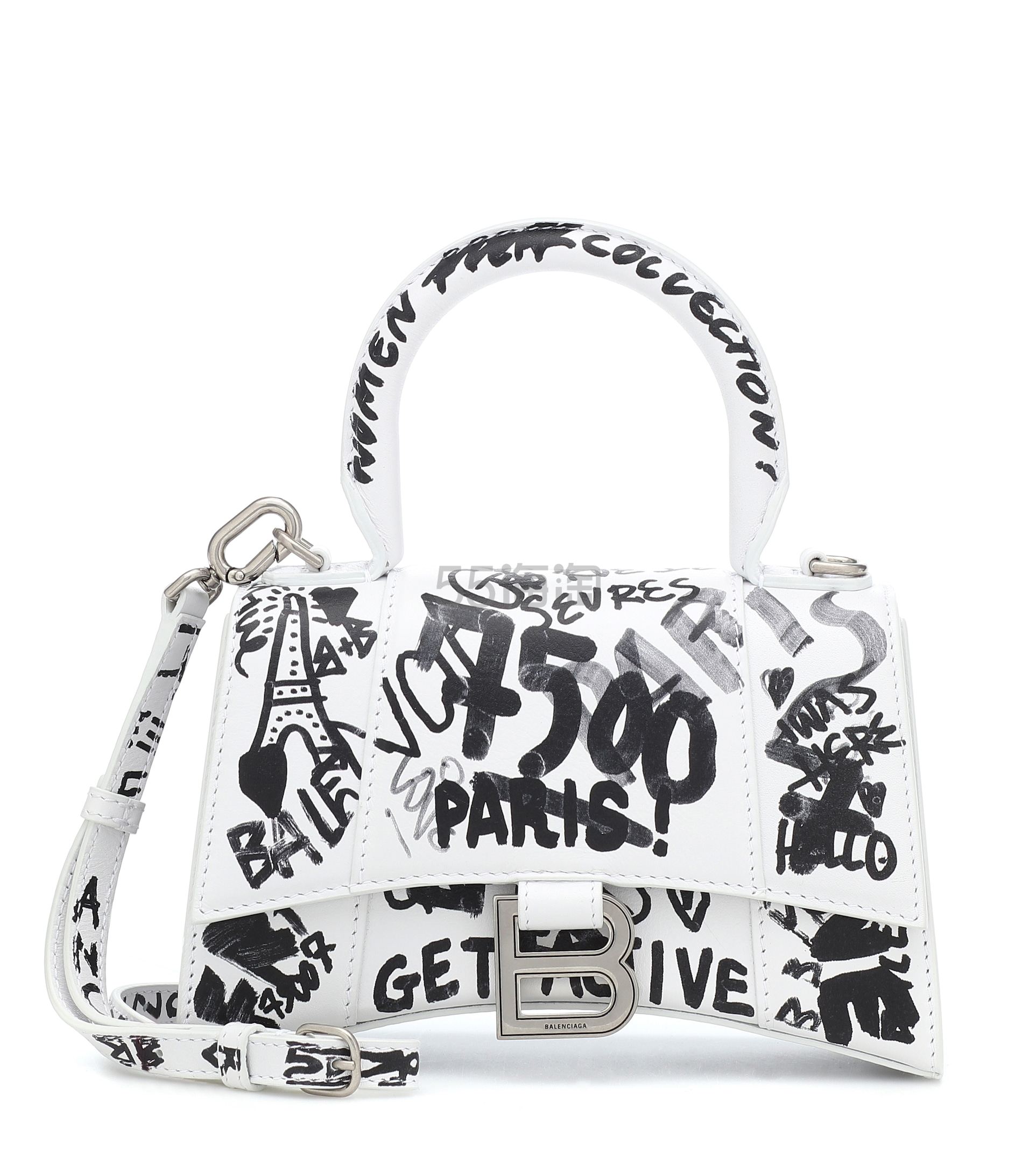 【当季新品】Balenciaga 巴黎世家 涂鸦沙漏包
