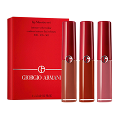 Giorgio Armani 阿玛尼 红管唇釉迷你套装 200/405/501