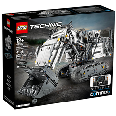 【6.5折】LEGO 乐高 机械组 42100 利勃海尔R9800遥控挖掘机