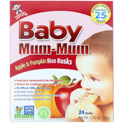Hot Kid Baby Mum-Mum 苹果南瓜米饼 50g