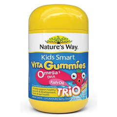 【直邮*】Nature's Way 佳思敏 Omega-3儿童*油咀嚼软糖 60粒