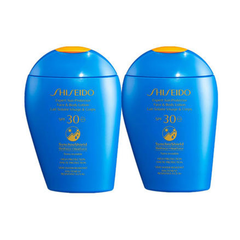 【包邮*】Shiseido 资生堂 新艳阳夏臻效水动力*乳液 蓝胖子 SPF30 150ml*2瓶