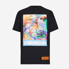 【s码仅剩1件】HERON PRESTON Heron 仙鹤印花T恤