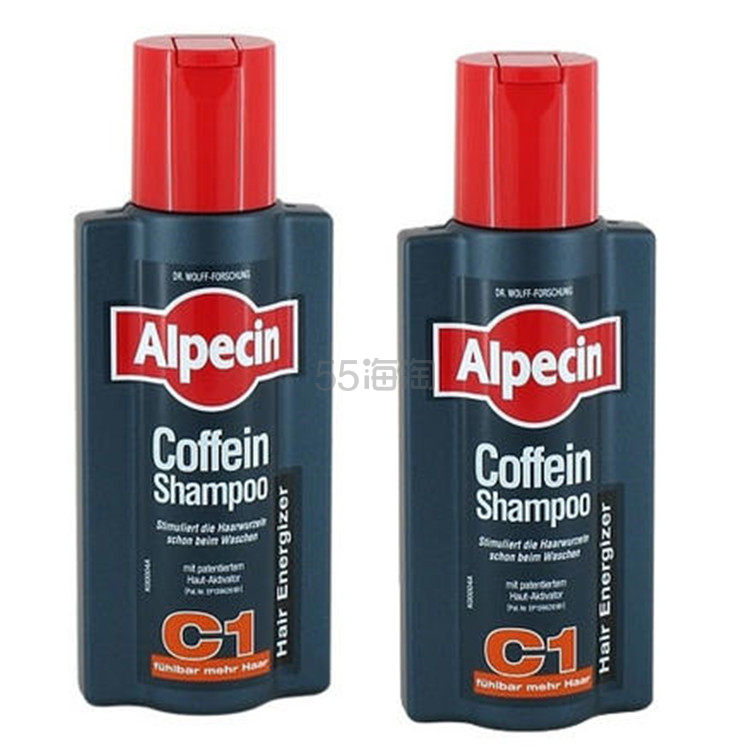 Alpecin 阿佩辛 *增发洗发露 250ml*2瓶