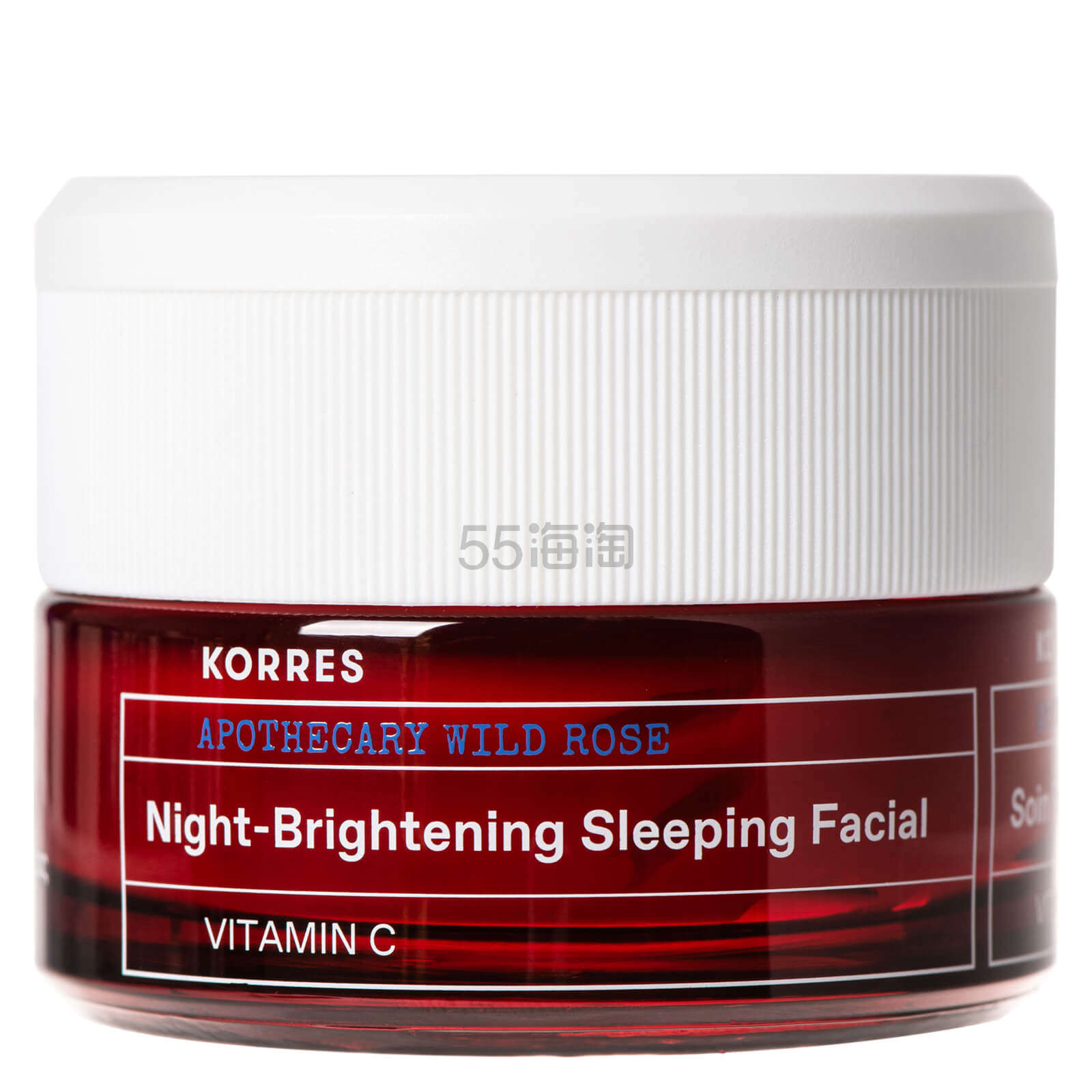 【7折】Korres 珂诺诗 野玫瑰 夜间亮肤睡眠面霜 40ml