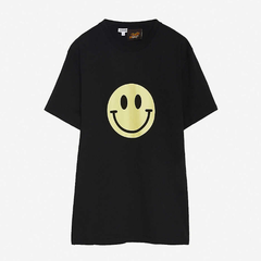【黑色补货】Loewe x Smiley 超大图案印花棉质T恤