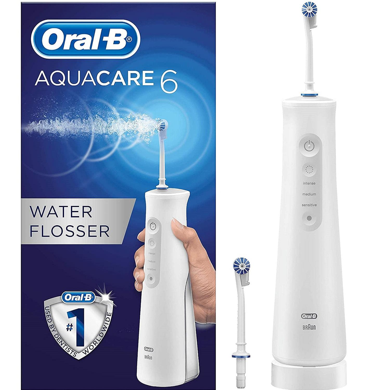 天猫1099元！【中亚Prime会员】Oral-B 欧乐B Aquacare 6 Pro-Expert 水牙线无线冲洗器