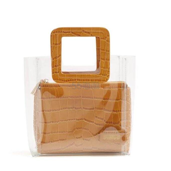 STAUD Mini Shirley PVC 手袋