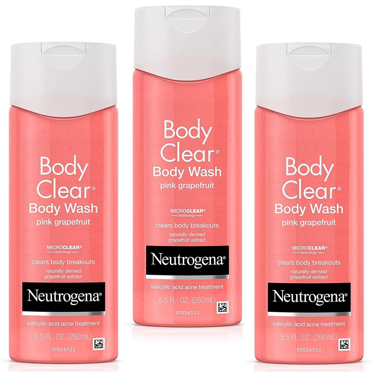 【亚马逊海外购】Neutrogena 露得清 水杨酸沐浴露 3件装