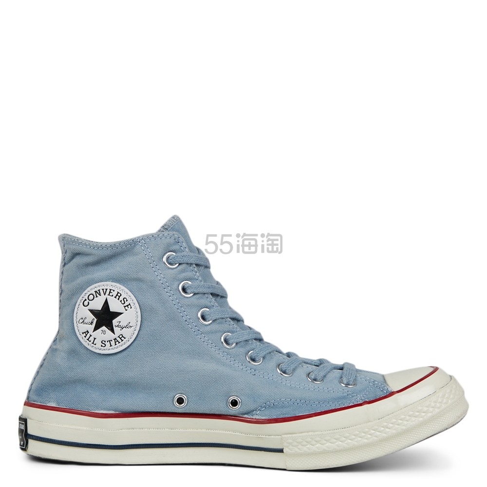 额外5折！Converse 匡威 Chuck 70 牛仔浅蓝色高帮帆布鞋