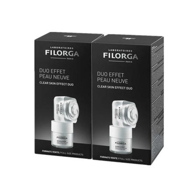 【包邮*】 Filorga 菲洛嘉十全大补面膜 50ml*2 + Scrub mask 磨砂深层清洁焕肤充氧泡泡面膜 55ml*2