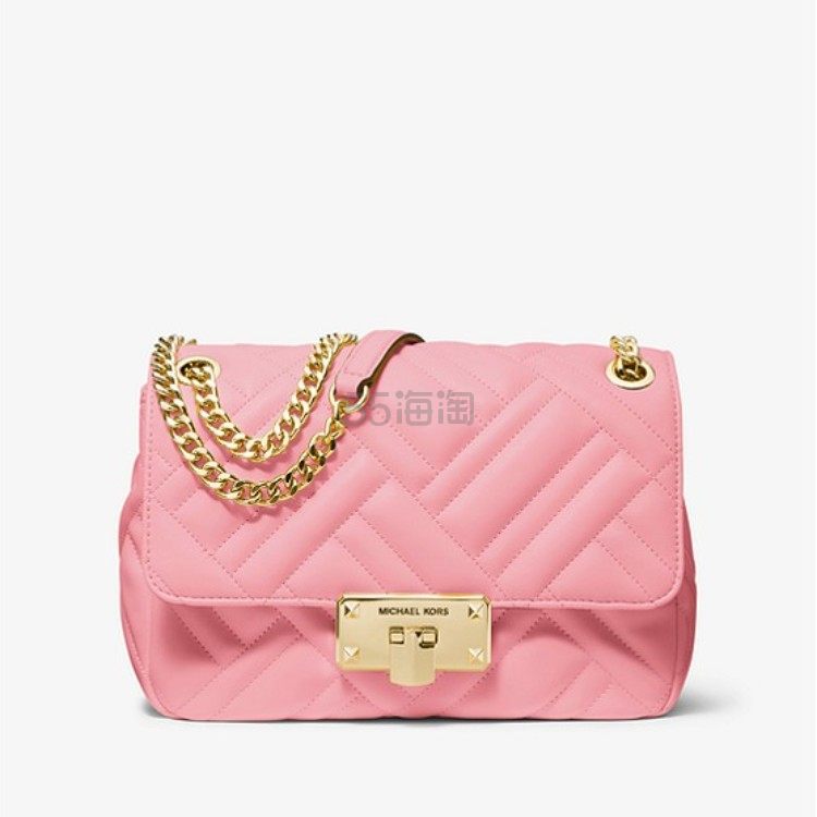 【低至3折！】Michael Kors Peyton 中号菱格小香风单肩包