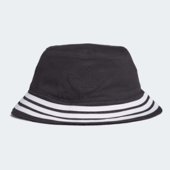 adidas 阿迪达斯 REVERSIBLE BUCKET HAT 黑色渔夫帽
