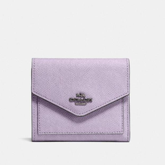 Coach  Small Wallet 紫色*钱包
