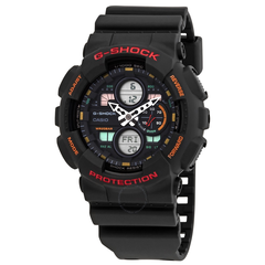 【55专享】Casio 卡西欧 G-Shock 系列 黑色男士运动腕表 GA140-1A4