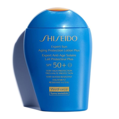 【极速中国香港仓】Shiseido 资生堂 新款蓝胖子* 艳阳夏臻效水动力防护乳 SPF50+ 100ml