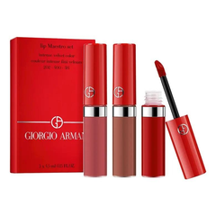 【补货】Giorgio Armani 阿玛尼 红管唇釉3件套