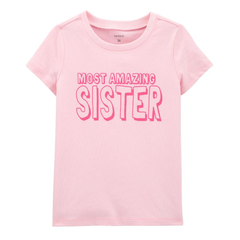 Carter's 童款粉色T恤衫