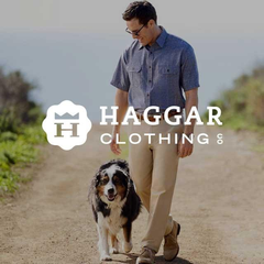 Haggar.com：精选全场男士服饰、西装等