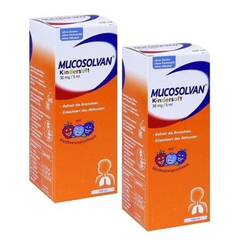 【7.3折】Mucosolvan 沐舒坦儿童糖浆 100ml（30 mg/5 ml）2瓶装