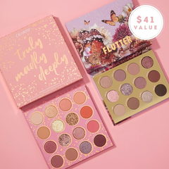 补货！【凑单7.3折】Colourpop 卡拉泡泡 Oh She Pretty 蝴蝶眼影盘套装