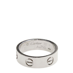 【55专享】Cartier 卡地亚 LOVE 系列戒指经典款 18K白金 B40847