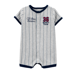 Carter's 婴童款棒球衫连体衣