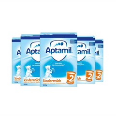 【包邮*】Aptamil 爱他美 儿童成长配方奶粉 2+段 600克 x5盒