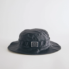 Acne Studios Brimm Plaque 黑色渔夫帽
