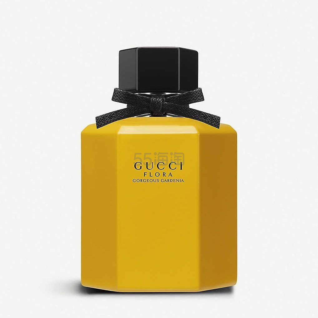 gucci古驰限量版黄瓶绚丽栀子女士淡香水50ml