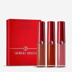 【补货】Giorgio Armani 阿玛尼 红管唇釉3件套