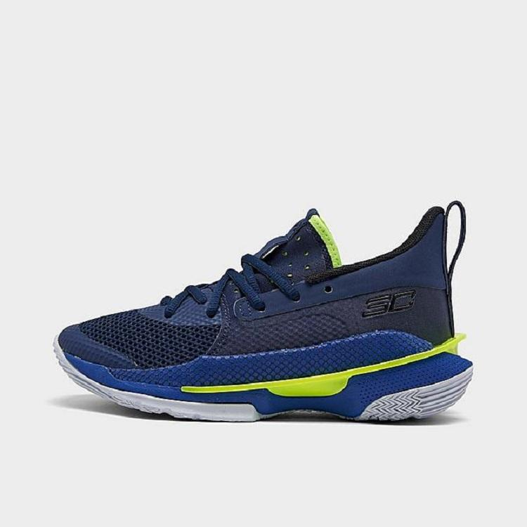 【5.5折】UNDER ARMOUR 安德玛 CURRY 7 库里7代 大童款篮球鞋