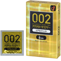 降价【日亚自营】OKAMOTO 冈本 0.02避孕套安* 黄金版 6只装