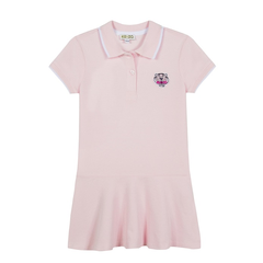 【2Y有货】KENZO 粉色短袖童款polo裙