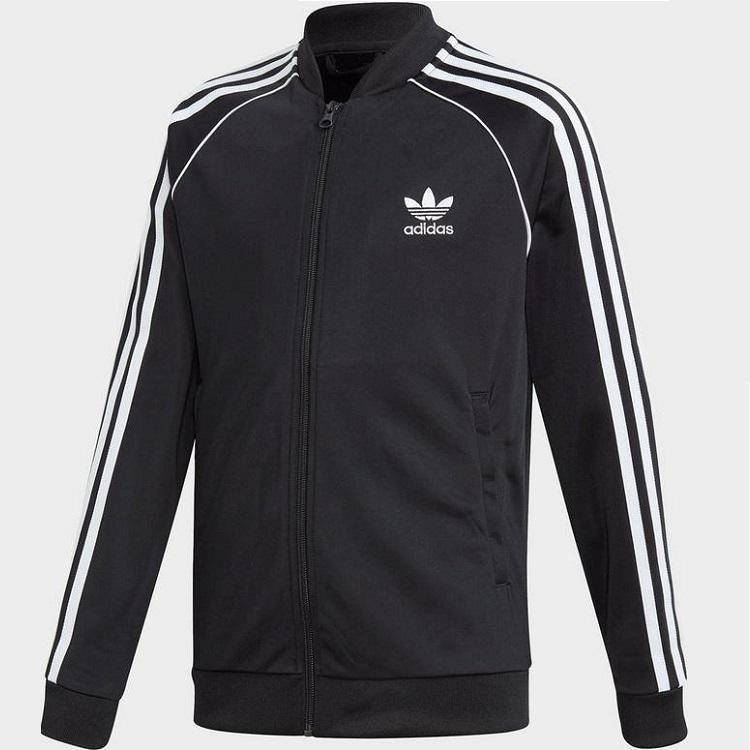 白菜价adidas阿迪达斯originals三叶草三条杠童款防风夹克