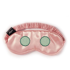 SLIP 粉色丝质睡眠眼罩