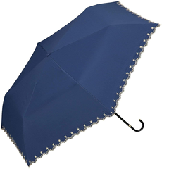 降价！【日亚自营】W.P.C *防紫外线轻量折叠遮阳伞 蓝色